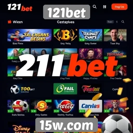 Jogos populares oferecidos pelo site 121bet